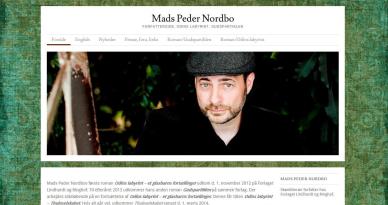 Ny forfatterhjemmeside for Mads Peder Nordbo